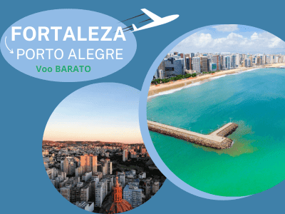 Economize com Passagens Aéreas em Promoção de Porto Alegre para Fortaleza