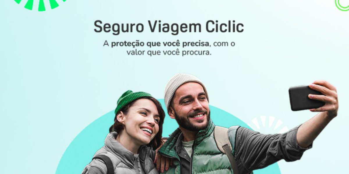 Ganhe 20 pontos Livelo por real gasto no Seguro Viagem da Ciclic com a campanha exclusiva do PP