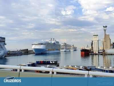 Royal Caribbean terá novo terminal de cruzeiros em Barcelona em 2027